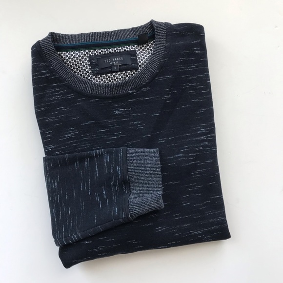 Ted Baker Other - Ted Baker mens navy pullover sweater